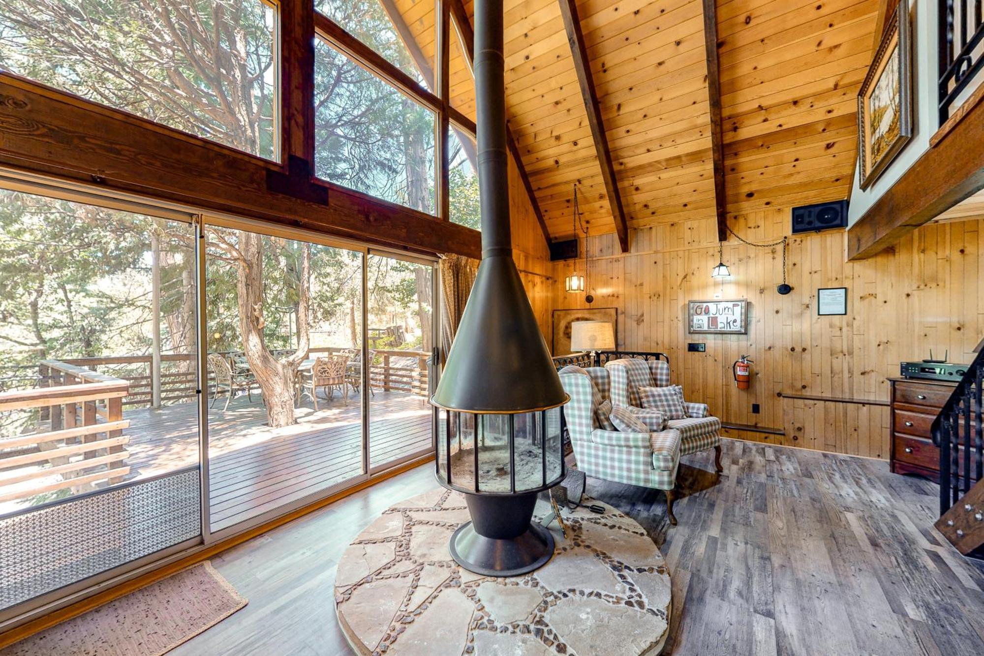 Retro Cabin Lake Arrowhead Exterior foto